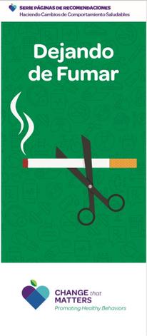 Smoking Cessation Handout Spanish Cover